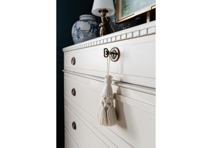 IVORY KEY TASSEL