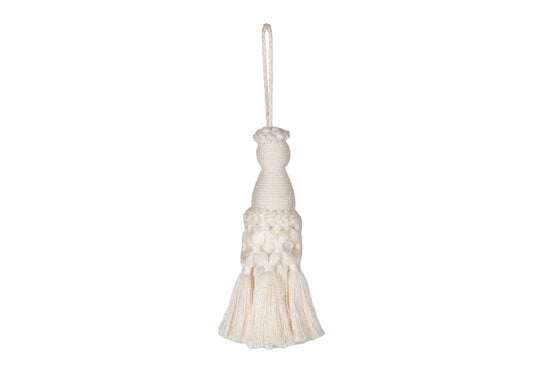 IVORY KEY TASSEL